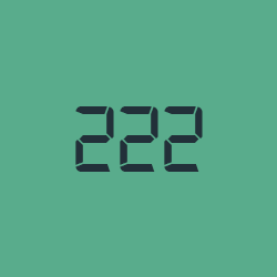 معنی ساعت و عدد 222