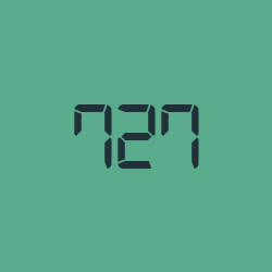 معنی ساعت و عدد 727