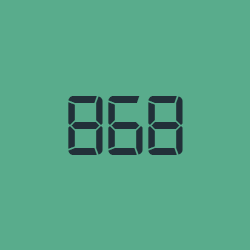 معنی ساعت و عدد 868